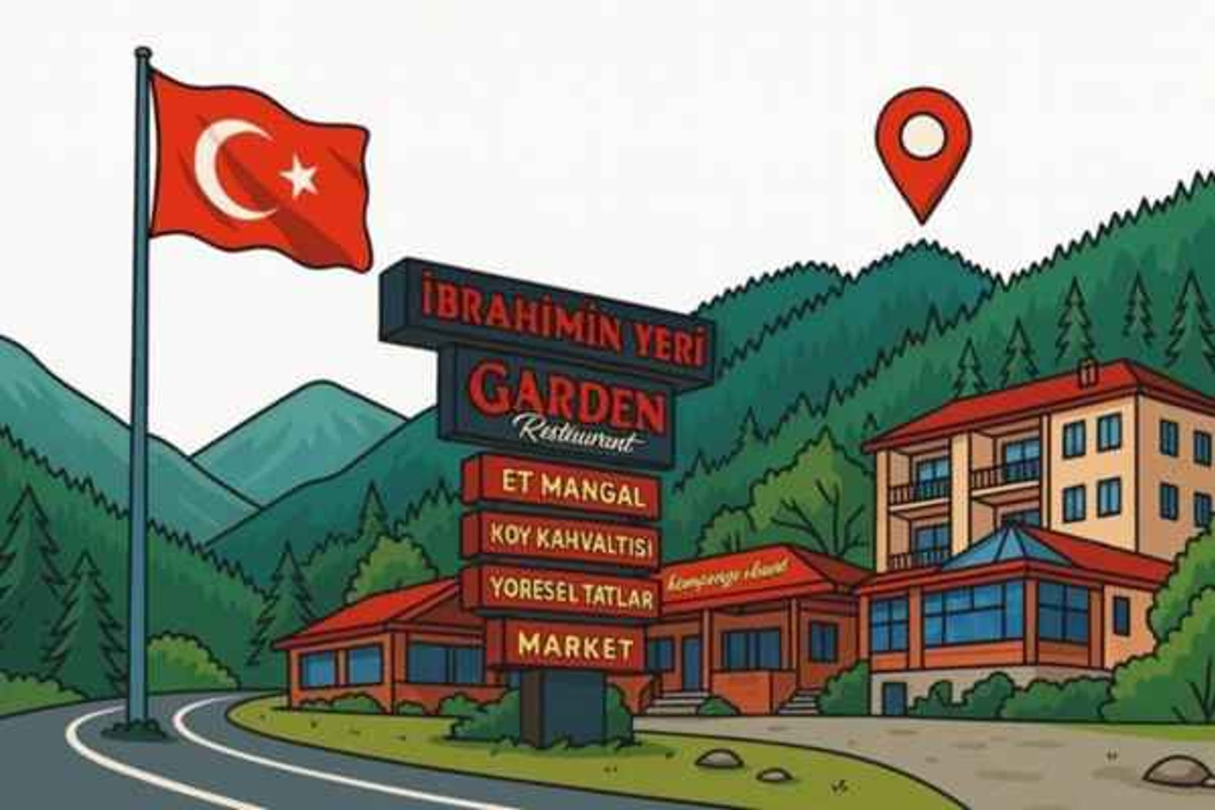 İbrahim'in Yeri mekanından bir an